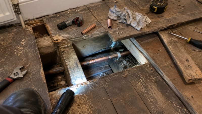 Burst Pipe Repair in Chichester
